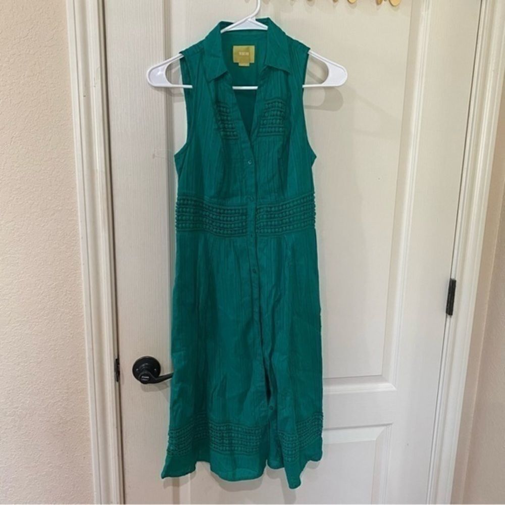 NWOT Anthropologie Buttoned Down Dress‎